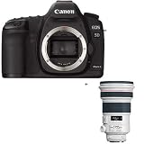 Canon EOS-5D Mark II Digital SLR Camera with EF 200mm f/2L IS USM Image Stabilizer AutoFocus Lens - USA Warranty