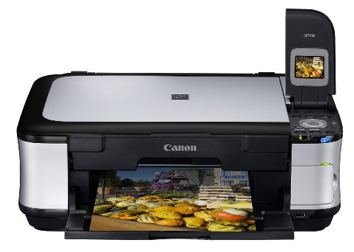 Canon - Pixma MP560 - Imprimante Multifonction jet d'encre - Ecran TFT - Connectivité USB & WiFi - 9600 dpi - Noir / Argent