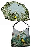 Hautmann Brothers Birds Umbrella and Tote Set