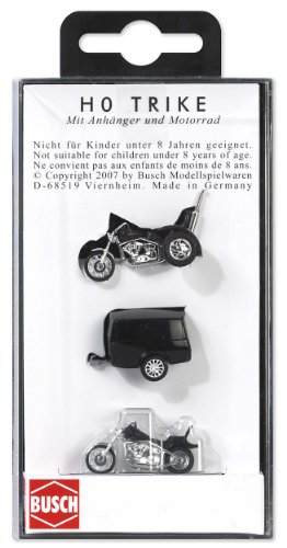 Busch 1152 - Trike mit Anh&auml;nger und Motorrad Preisvergleich