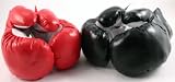 2 Pair(1Rd&1Blk) 6oz Youth Boxing Gloves-Punching Glove