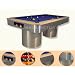 DESIGN POOLTABLE MILA lounge pool billard table snooker
