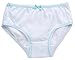 Sportoli™ Girls Ultra Soft 100% Cotton White and Assorted Colors Panties - White (Size 7/8)