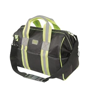 CLC Hi-Viz Gear 141165 18-Inch Hi-Viz Gear Bigmouth Bag by Custom Leathercraft