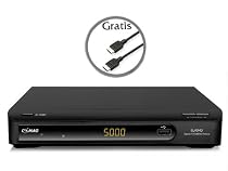Comag SL 40 HD HDTV Satelliten Receiver PVR Ready (USB 2.0 für externe Festplatte oder USB-Stick, Scart, HDMI) schwarz inkl. gratis Qualitäts-HDMI-Kabel