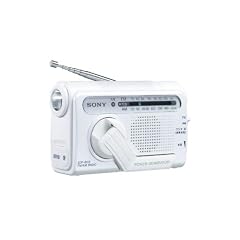 SONY 手回し充電FM/AMポータブルラジオ B03 ホワイト ICF-B03/W