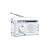SONY FM/AMポータブルラジオ B03 ホワイト ICF-B03/W