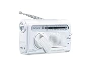 SONY 手回し充電FM/AMポータブルラジオ B03 ホワイト ICF-B03/W