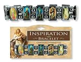 Inspiration Hematite Stretch Bracelet - Jesus, Mary & More