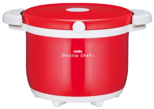 THERMOS 真空保温調理器 シャトルシェフ 3.0L トマト KBA-3001 TOM