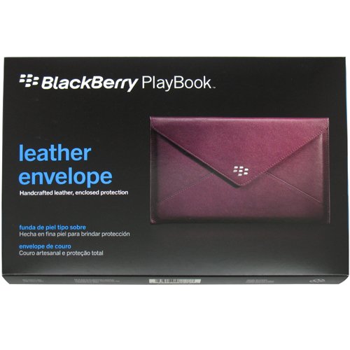 BlackBerry Purple Leather Envelope Design PlayBook Case