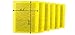 RAYAIR SUPPLY 20x20 MicroPower Guard Air Cleaner Replacement Filter Pads (6 Pack) Yellow