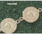 Oklahoma Sooners Seal 7.5 Bracelet - 14KT Gold Jewelry