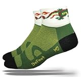 DeFeet AirEator 2 inch Draggin Cycling/Running Socks - AIRDRA