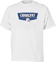 San Diego Chargers White Bloc Party T-Shirt