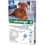 Advantage II 6-Month Dogs Over 55 Lbs (Blue) @