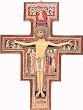 Saint Damiano Crucifix: 27" in Height - MADE IN ITALY