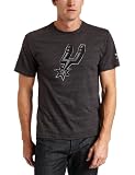 NBA San Antonio Spurs Better Logo Tri Blend Tee (Black, Large)