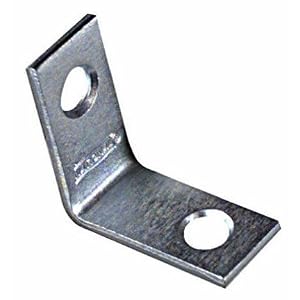 10 Pack Stanley Hardware 75-6104 1 Corner Braces - Zinc Plated 4 per Package by 