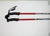 New Scott Catalst Aluminum Black and Red Ski Poles 44