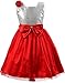 Shiny Toddler Sequins Bowknot Flower Girl Birthday Party Tutu Dress