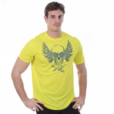 Nike SS Challenger Skull Tee GELB 451273369