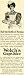 1907 Ad Welch's Grape Juice Healthy Fruit Drink Nurse Apron Medicinal Westfield - Original Print Ad