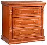 Monterey 3 Drawer Chest Cognac Finish By Storkcraft Baby Furniture