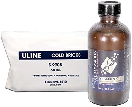PuRxpressions Vitamin C, Super Absorption, Sunflower Phoshpolipid Delivery System, Ships with Ice Pack, 4 oz Liquid, 24 Servings