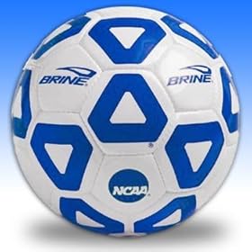 BRINE BC105 ROYAL/WHITE SIZE 5 NCAA CHAMPIONSHIP SOCCERBALL