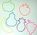 Fruit Larger ~ Fun Bandz Shaped Rubber Band Bracelets 12 Pack
