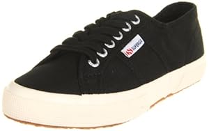Superga Women's 2750 Cotu Fashion Sneaker,Black,36 EU/Womens 6 M US
