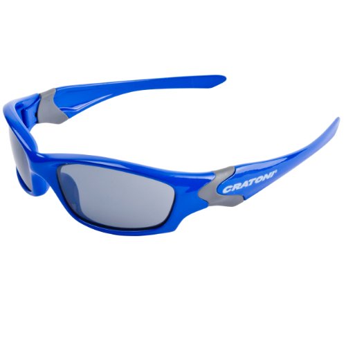Cratoni Kinder Sport- Und Sonnenbrille Skipy, blue-silver, Uni, 21012108
