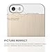 iPhone SE case, elago® [Outift Matrix][White/Champagne Gold] - [Premium Hybrid Construction][Diamond-Cut Aluminum][Spark Design Award] - for iPhone SE/5/5S