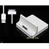 Desktop Dock Docking Station Charger for ipad ipad 2 /3 with 1M USB Cable For Apple iPad 2, PLUS 1 x touch pen