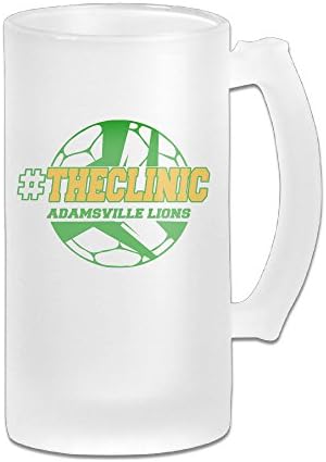 CHEDUCEA MUG Adamsville Elementary School Lions Soccer Grind Beer Glass Mug White