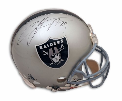 Charles Woodson Oakland Raiders Autographed/Hand Signed Proline Helmet