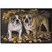 bulldog39 - Bulldog Bulldogs Indoor Outdoor Designer Doormat