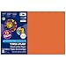 Pacon Tru-Ray Construction Paper, 12-Inches by 18-Inches, 50-Count, Orange (103034)