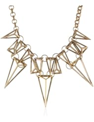 Sam Edelman Linked Cage Frontal Necklace, 18"