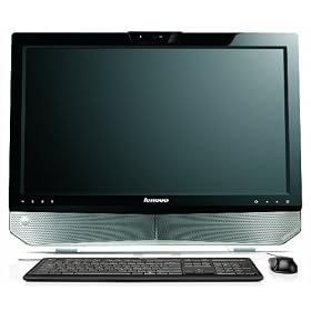 Lenovo IdeaCentre B320 21.5 inch Multi touch All-in-One Desktop PC (Intel Core i3-2100 3.1GHz, 4Gb, 1Tb, DVDRW, LAN, WLAN, Webcam, TV Tuner, Windows 7 Home Premium) - Black