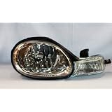 00-02 DODGE PLYMOUTH NEON (w  Chrome) HEADLIGHT SET by TYC