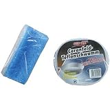 Ceranfeld Teflon-Schwamm 2in1, kratzfreie Reinigungsseite, saugstarke Schwammseite