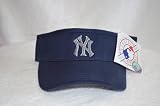 New York Yankees Blue Visor Hat - MLB Baseball Golf Cap