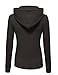 ZENNESSA Women's Active Long Sleeve Fave zip up Hoodie Jersey Jacket