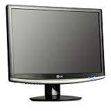 LG W2252TE 22 Zoll Widescreen TFT Monitor DVI-D (Kontrast 10000:1 mit DFC, 2ms Reaktionszeit) schwarz und silber