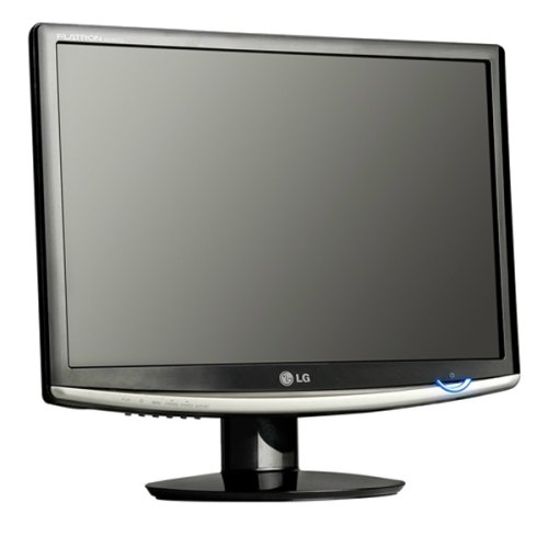 LG W2252TE 22 Zoll Widescreen TFT Monitor DVI-D (Kontrast 10000:1 mit DFC, 2ms Reaktionszeit) schwarz und silber
