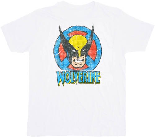  X-men Wolverine Regulator White Vintage T-shirt Tee