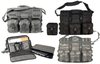 3131 MOLLE Tactical Computer Briefcase Black
