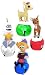 Roman - Rudolph And Friends - Jingle Buddy Set Of 4